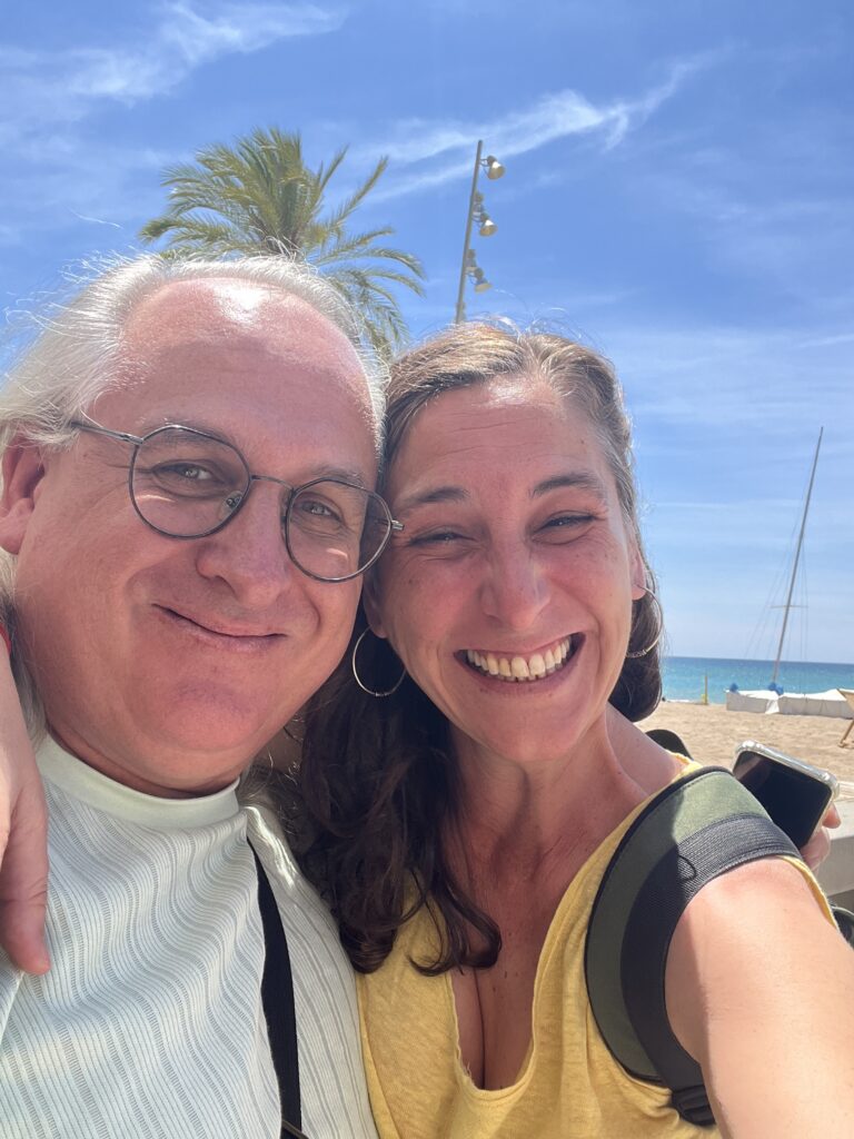 Foto de Marta y de Albert